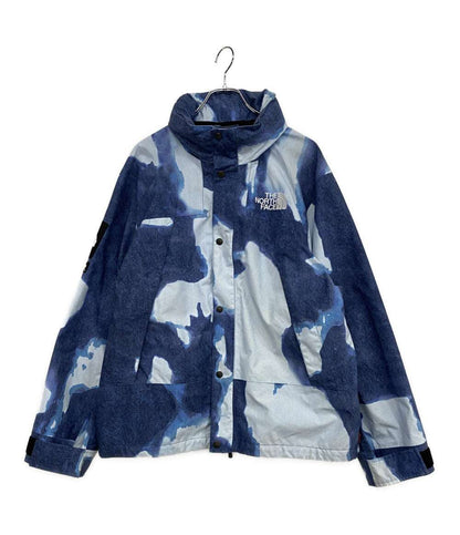 THE NORTH FACE × Supreme シュプリーム ジャケット Bleached Denim Print Mountain Jacket メンズ SIZE L ザノースフェイス