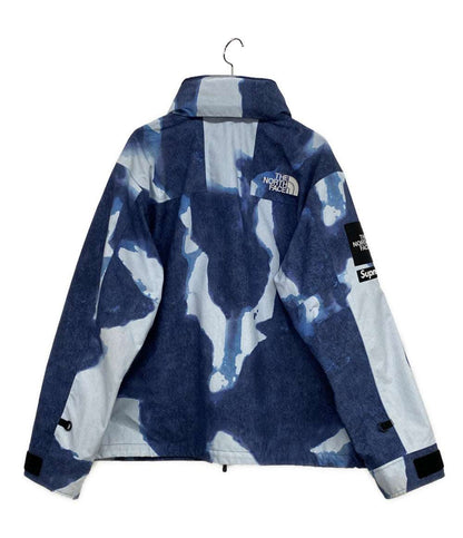 THE NORTH FACE × Supreme シュプリーム ジャケット Bleached Denim Print Mountain Jacket メンズ SIZE L ザノースフェイス