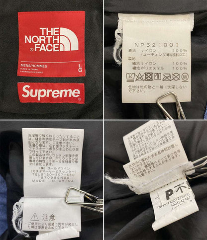 THE NORTH FACE × Supreme シュプリーム ジャケット Bleached Denim Print Mountain Jacket メンズ SIZE L ザノースフェイス