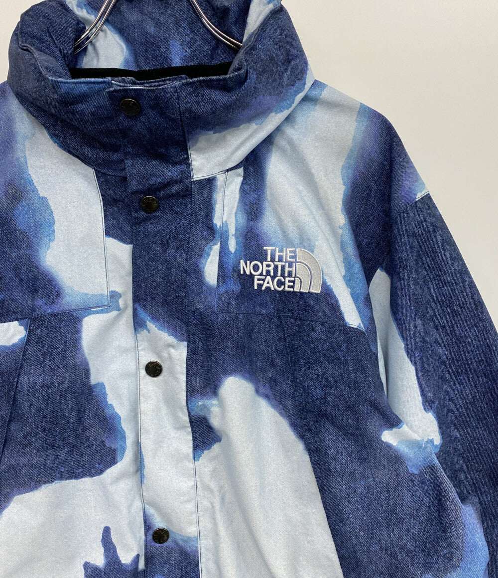 THE NORTH FACE × Supreme シュプリーム ジャケット Bleached Denim Print Mountain Jacket メンズ SIZE L ザノースフェイス