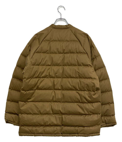 NANGA ナンガ ノーカラーダウンジャケット メンズ SIZE F