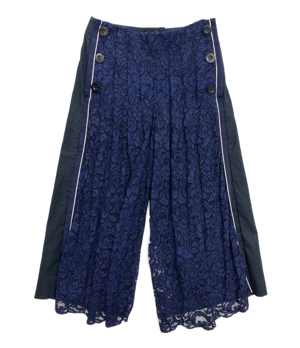 sacai パンツ NVY 17-03369 レディース SIZE 2 サカイ