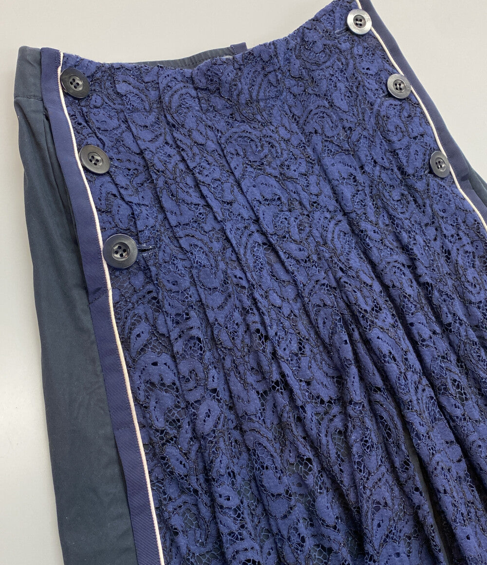 sacai パンツ NVY 17-03369 レディース SIZE 2 サカイ