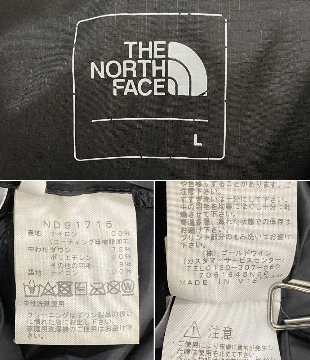 THE NORTH FACE ダウンジャケット BELAYER PARKA ND91715 メンズ SIZE L ザノースフェイス