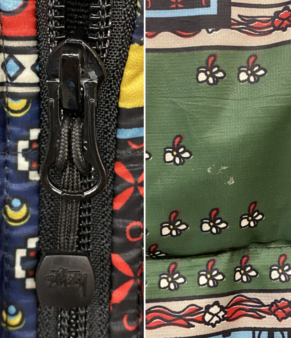 STUSSY ダウンジャケット Patchwork Puffer Jacket 2019AW メンズ SIZE L ステューシー