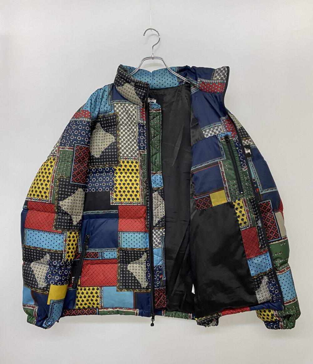 STUSSY ダウンジャケット Patchwork Puffer Jacket 2019AW メンズ SIZE L ステューシー
