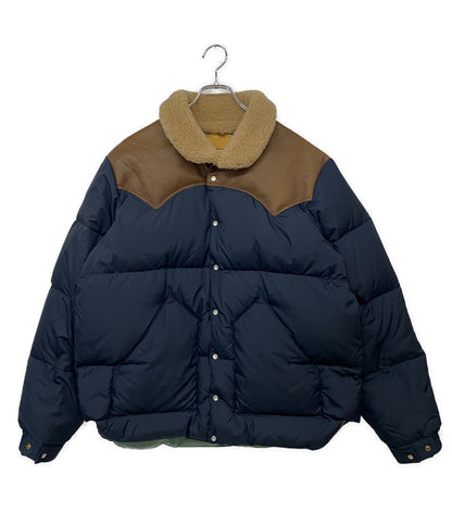 Rocky Mountain Featherbed ダウンジャケット ネイビー メンズ SIZE 46 ロッキーマウンテンフェザーベッド