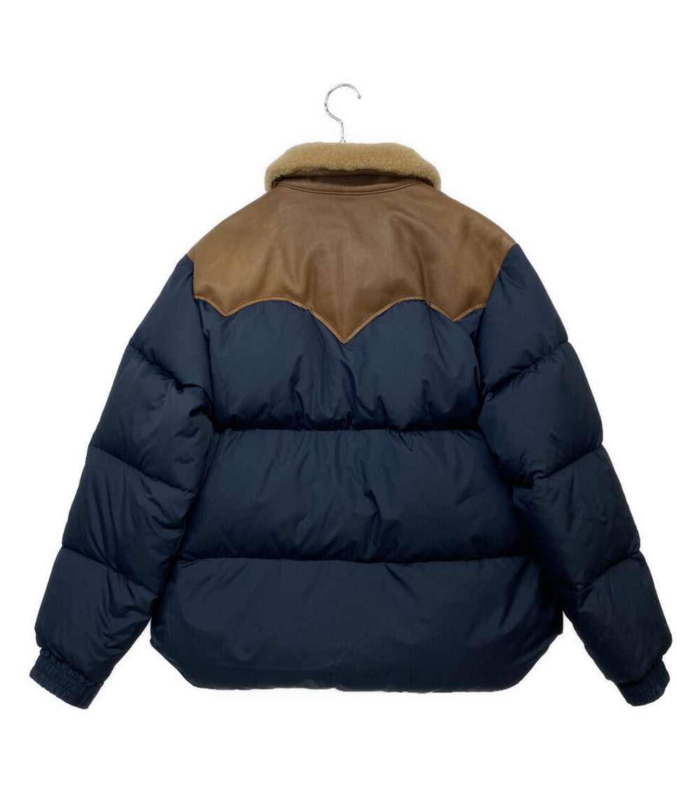 Rocky Mountain Featherbed ダウンジャケット ネイビー メンズ SIZE 46 ロッキーマウンテンフェザーベッド