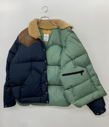 Rocky Mountain Featherbed ダウンジャケット ネイビー メンズ SIZE 46 ロッキーマウンテンフェザーベッド