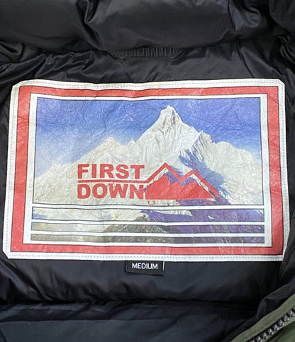 First Down ファーストダウン ダウンジャケット パネルダウンジャケット 213-1521 メンズ SIZE M