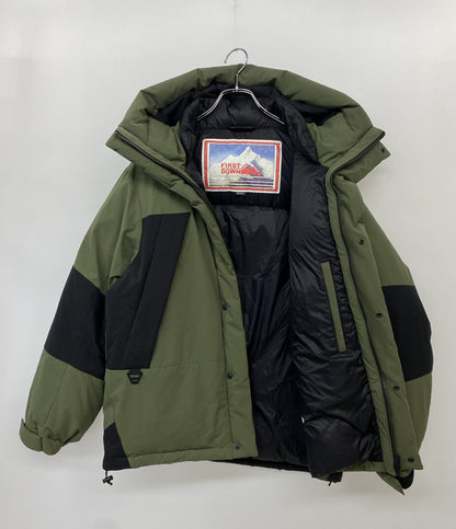 First Down ファーストダウン ダウンジャケット パネルダウンジャケット 213-1521 メンズ SIZE M