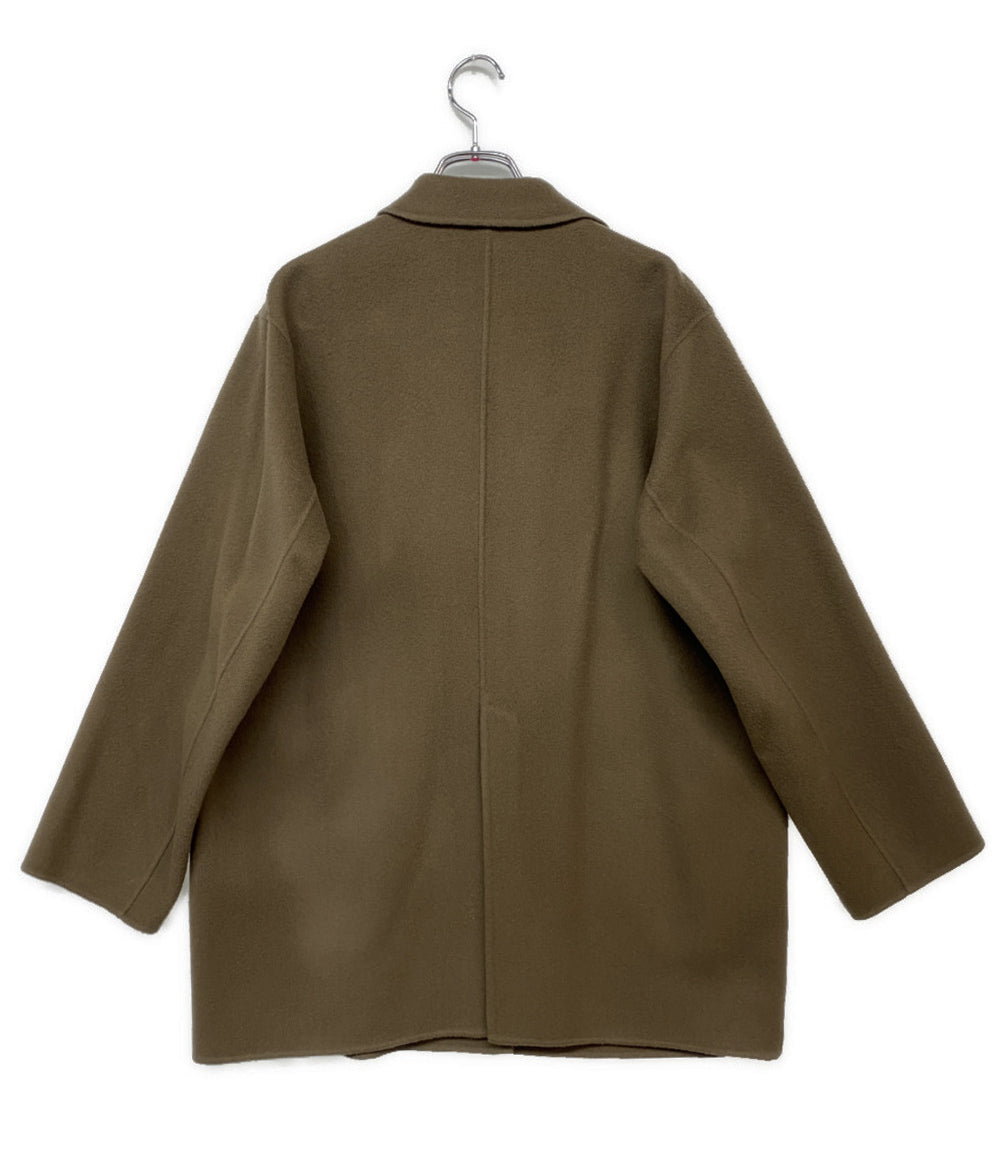 conte コンテ ダブルラペル リバーコート レディース SIZE -