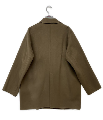 conte コンテ ダブルラペル リバーコート レディース SIZE -