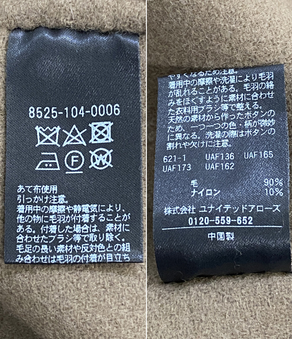 conte コンテ ダブルラペル リバーコート レディース SIZE -