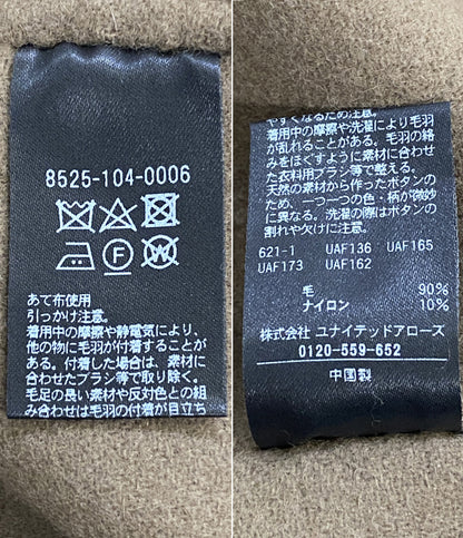 conte コンテ ダブルラペル リバーコート レディース SIZE -