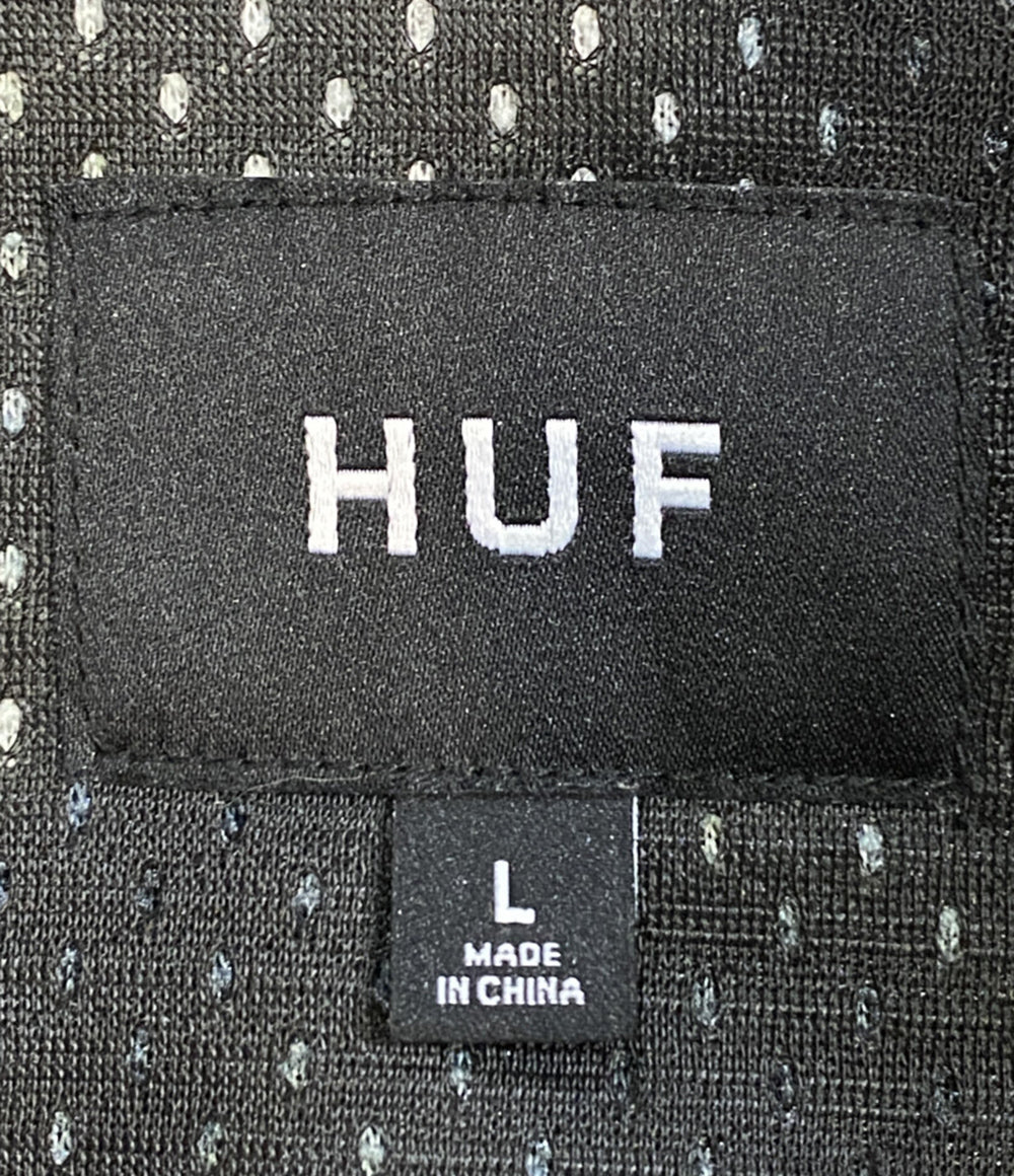 HUF 総柄 ボアジャケット メンズ SIZE L ハフ