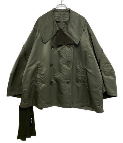 GroundY グラウンド ワイ リバーシブルスリーブジッパーコート GO-C08-809 24AW レディース SIZE 1