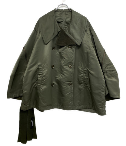 GroundY グラウンド ワイ リバーシブルスリーブジッパーコート GO-C08-809 24AW レディース SIZE 1