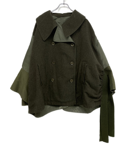 GroundY グラウンド ワイ リバーシブルスリーブジッパーコート GO-C08-809 24AW レディース SIZE 1