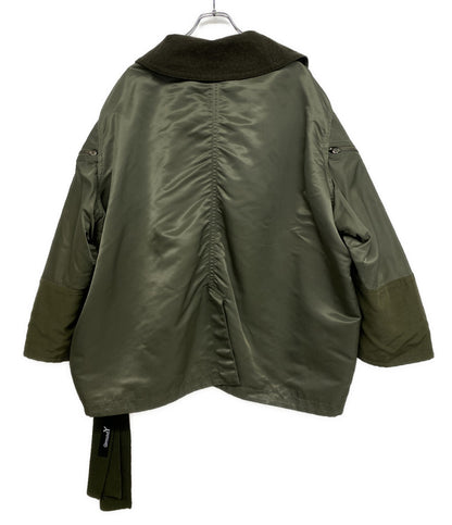 GroundY グラウンド ワイ リバーシブルスリーブジッパーコート GO-C08-809 24AW レディース SIZE 1