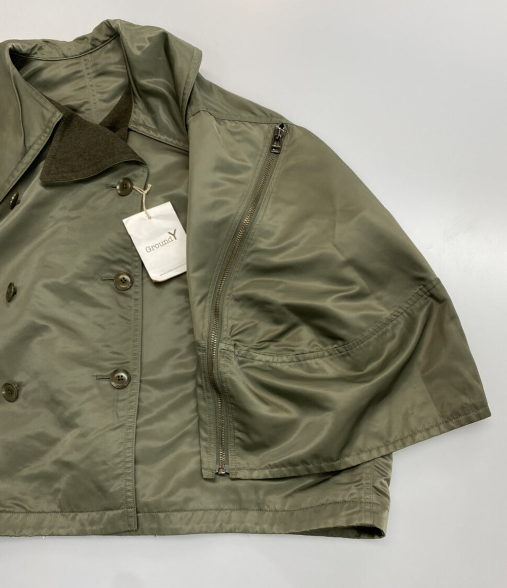 GroundY グラウンド ワイ リバーシブルスリーブジッパーコート GO-C08-809 24AW レディース SIZE 1