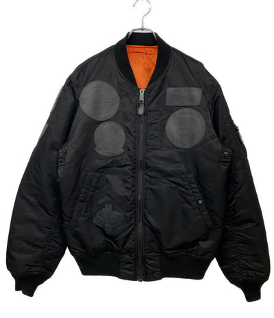 AVIREX ブルゾン 783-2252025 ブラック×オレンジ メンズ SIZE XL アヴィレックス