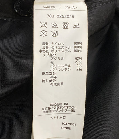 AVIREX ブルゾン 783-2252025 ブラック×オレンジ メンズ SIZE XL アヴィレックス