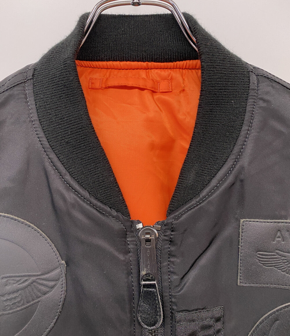 AVIREX ブルゾン 783-2252025 ブラック×オレンジ メンズ SIZE XL アヴィレックス