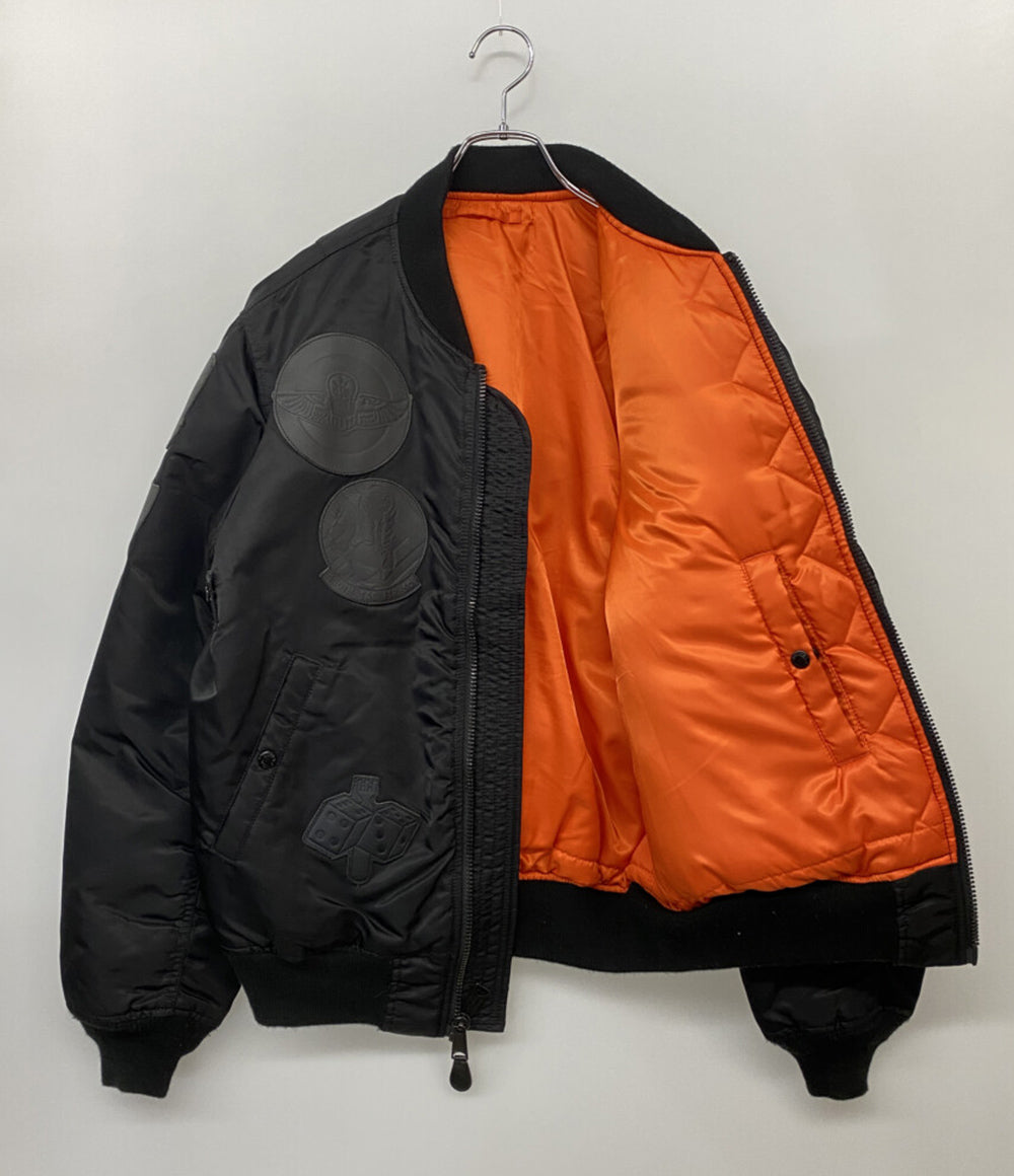 AVIREX ブルゾン 783-2252025 ブラック×オレンジ メンズ SIZE XL アヴィレックス