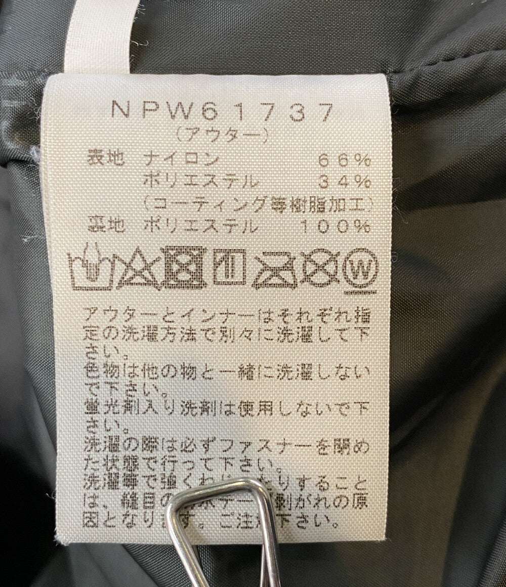 THE NORTH FACE コート グレー NPW61737 ライナー付き レディース SIZE L ザ・ノースフェイス