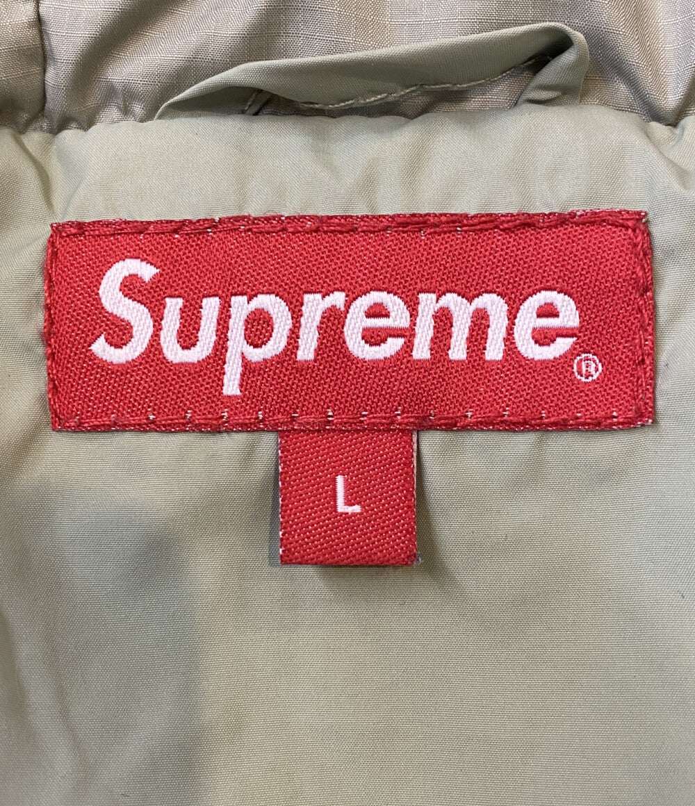 Supreme ダウンジャケット Warp Hooded Puffer Jacket 2021FW メンズ SIZE L シュプリーム