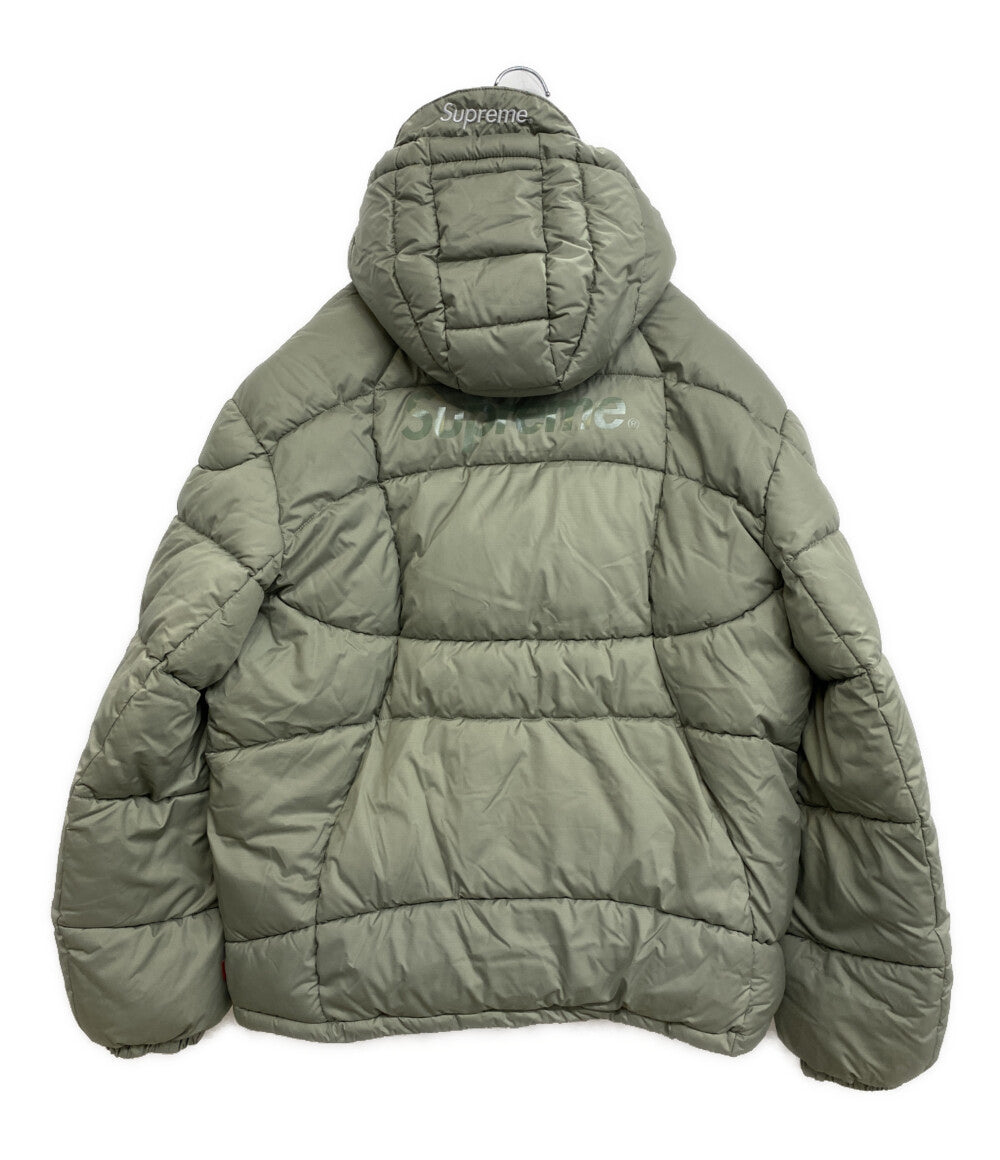 Supreme ダウンジャケット Warp Hooded Puffer Jacket 2021FW メンズ SIZE L シュプリーム