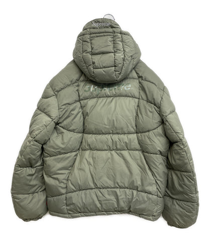 Supreme ダウンジャケット Warp Hooded Puffer Jacket 2021FW メンズ SIZE L シュプリーム