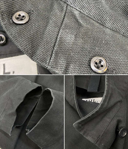 MHL. スタンドカラーコート black 595-1210505 レディース SIZE 2 エムエイチエル