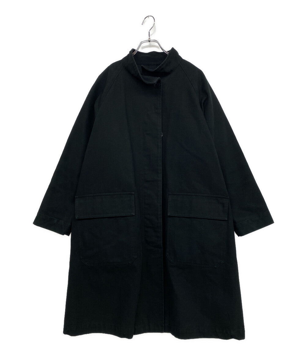 MHL. スタンドカラーコート black 595-1210505 レディース SIZE 2 エムエイチエル