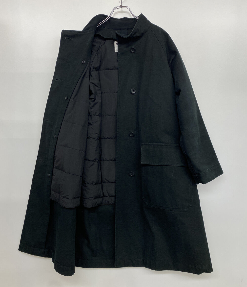 MHL. スタンドカラーコート black 595-1210505 レディース SIZE 2 エムエイチエル