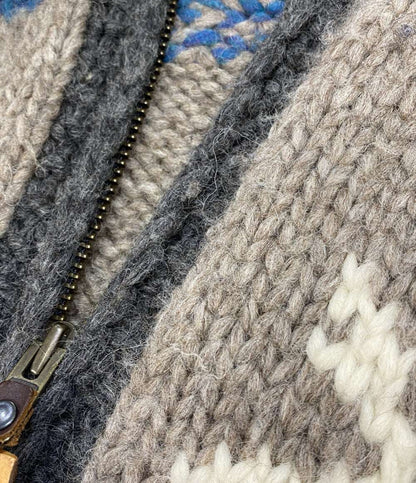 granted グランテッド カウチンセーター フルジップ メンズ SIZE -