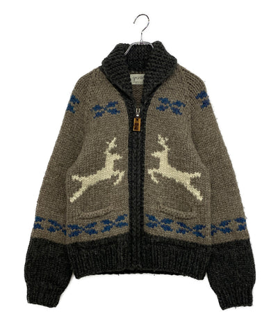 granted グランテッド カウチンセーター フルジップ メンズ SIZE -