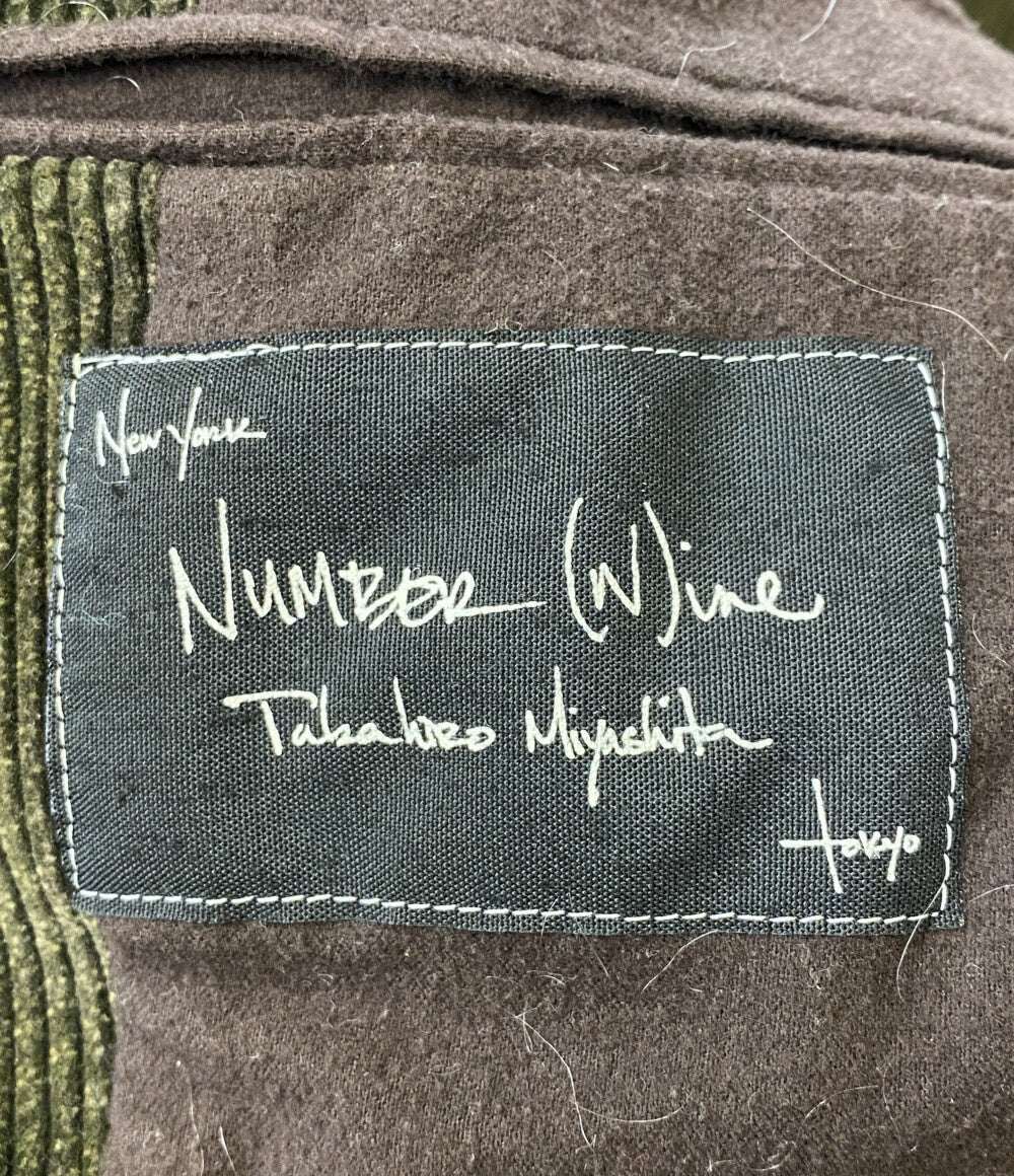 NUMBER (N)INE ナンバーナイン コーデュロイジャケット F08-NJ013 メンズ SIZE 2 エヌエヌバイナンバーナイン