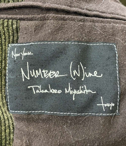 NUMBER (N)INE ナンバーナイン コーデュロイジャケット F08-NJ013 メンズ SIZE 2 エヌエヌバイナンバーナイン