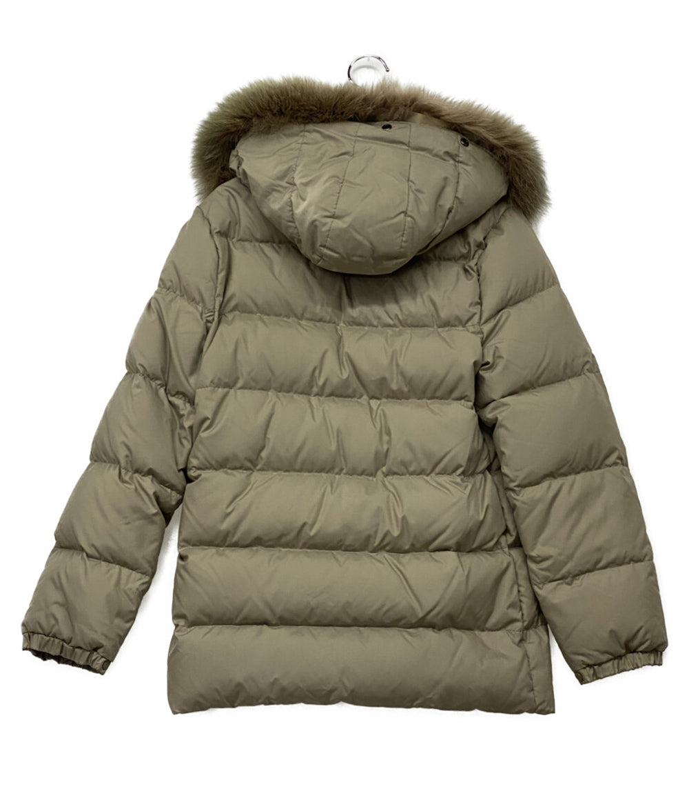 MONCLER ダウンジャケット ベージュ レディース SIZE - モンクレール