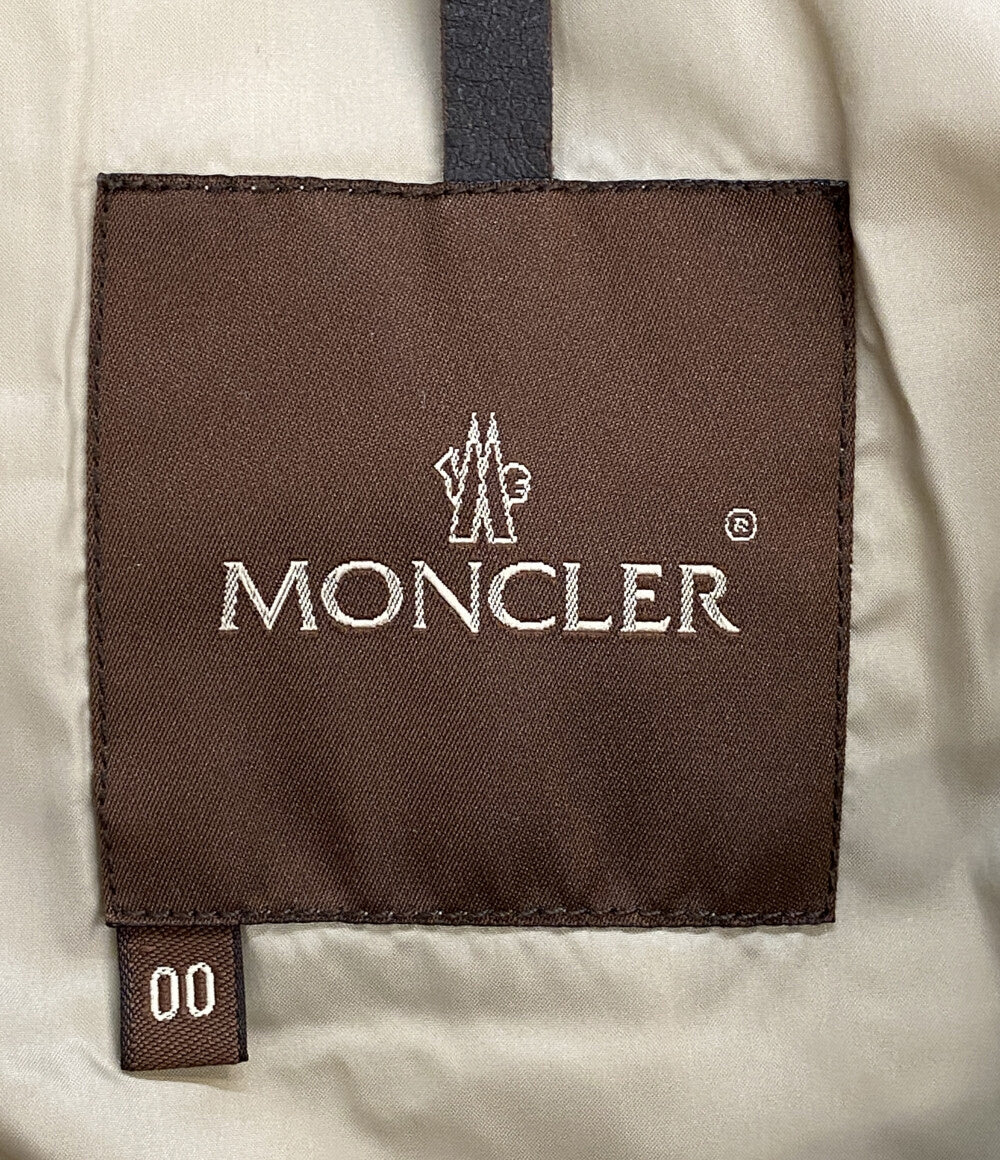 MONCLER ダウンジャケット ベージュ レディース SIZE - モンクレール