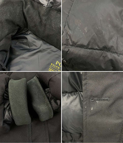 POLO RALPH LAUREN ダウンジャケット ブラック フードファー メンズ SIZE S･P･CH･170/92A ポロ・ラルフローレン