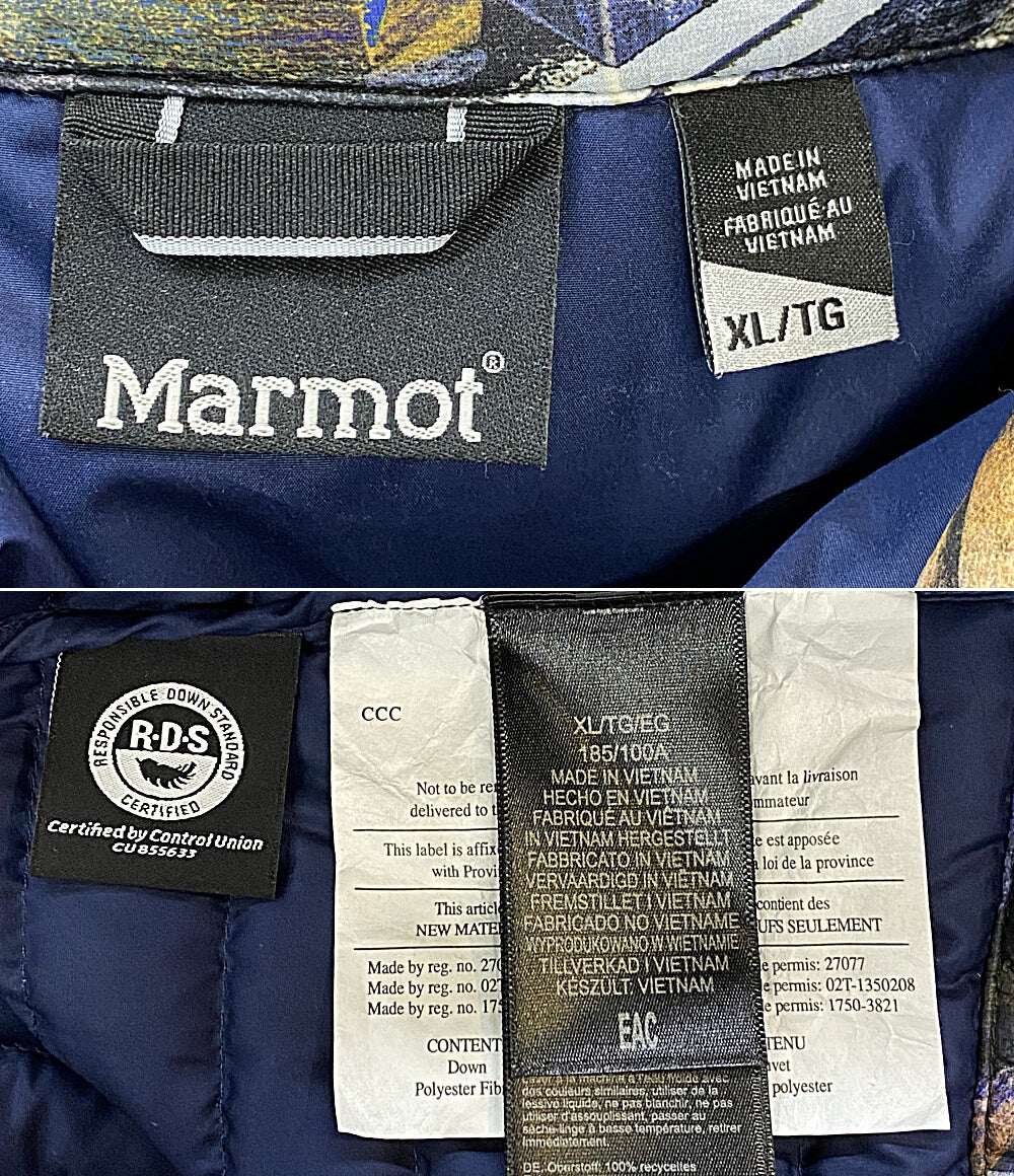美品 MARMOT ダウンジャケット M81860 メンズ SIZE XL マーモット