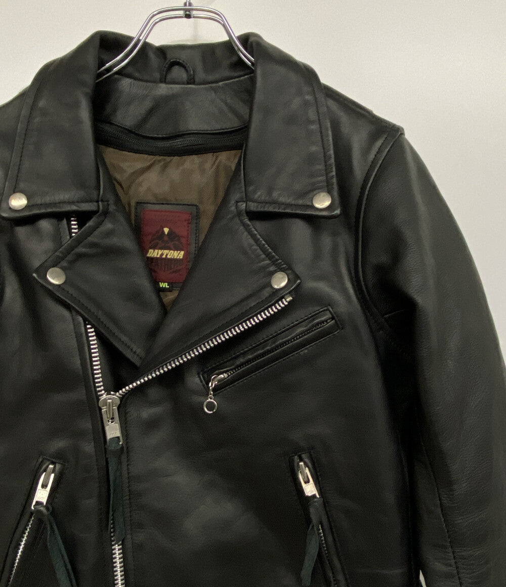 DAYTONA LEATHERS デイトナ レザージャケット ブラック ライナー付き メンズ SIZE WL