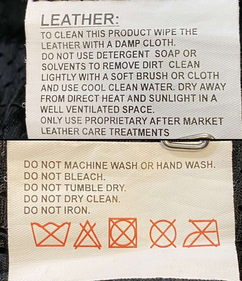 goodluck グッドラック ライダースジャケット ブラック メンズ SIZE M