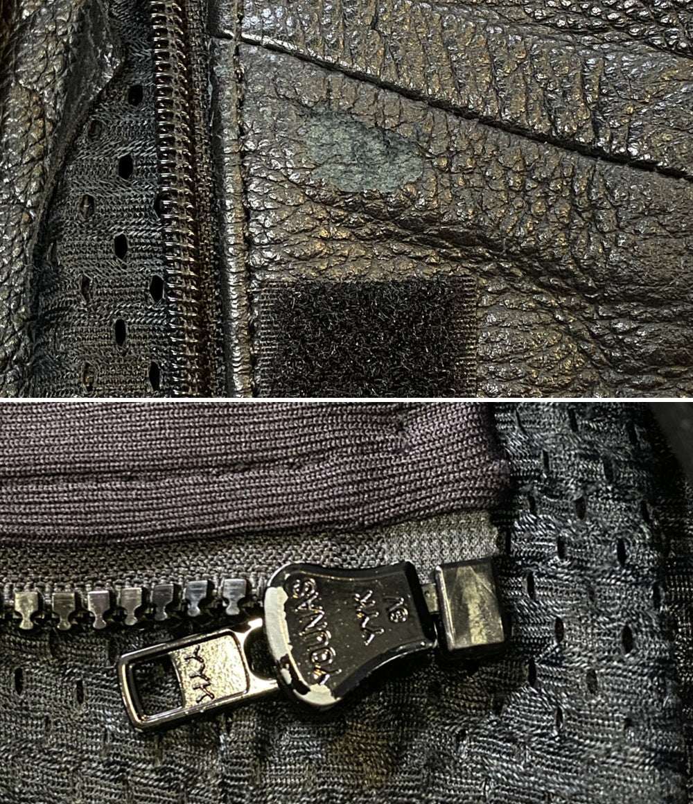 goodluck グッドラック ライダースジャケット ブラック メンズ SIZE M