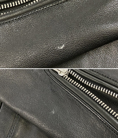 HARE ハレ ライダースジャケット A030007AD ブラック 背タグ欠品 メンズ SIZE M