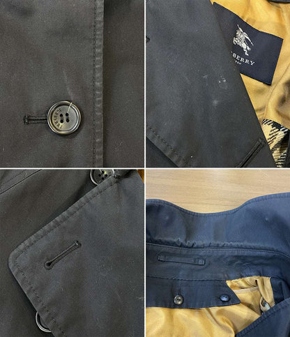 BURBERRY London トレンチコート FD246-331 ブラック メンズ バーバリーロンドン