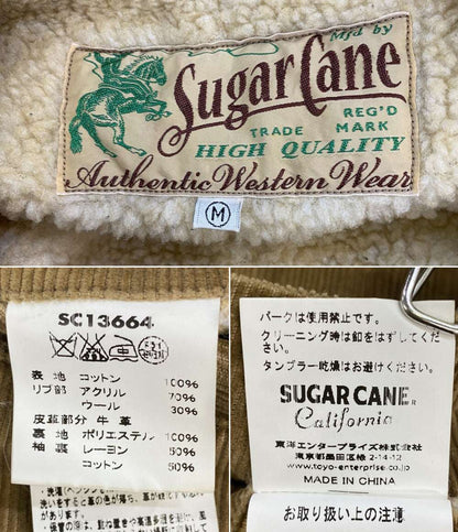 SUGAR CANE コーデュロイジャケット 裏ボア メンズ SIZE M シュガーケーン
